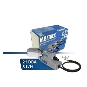 KONDENZVÍZ SZIVATTYÚ ALBATREX MINI PUMPA 8L/H 21 DBA SZÜRKE (AL-318)