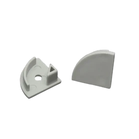 LED ALUMÍNIUM PROFIL SÍN SAROK VÉGZÁRÓ A 41012A1 / 41012A2 LED PROFILHOZ