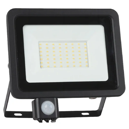 LED REFLEKTOR 50 W + SENSOR (NAPFÉNY FEHÉR) 4000 K IP44 (230059) (230059)