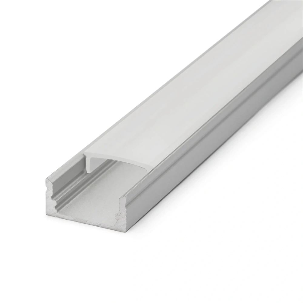 LED SZALAG PROFIL (PROFIL + VÉGZÁRÓ + BÚRA + RÖGZÍTŐ) SZETT (41010A1)