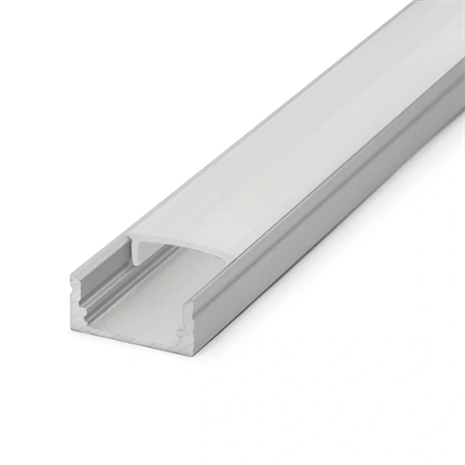 LED SZALAG PROFIL (PROFIL + VÉGZÁRÓ + BÚRA + RÖGZÍTŐ) SZETT (41010A1)