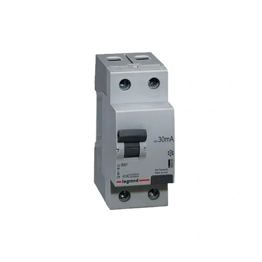 LEGRAND RX3 (402037) 2P. 40A 30MA ÁRAM-VÉDŐKAPCSOLÓ (FI-RELÉ)
