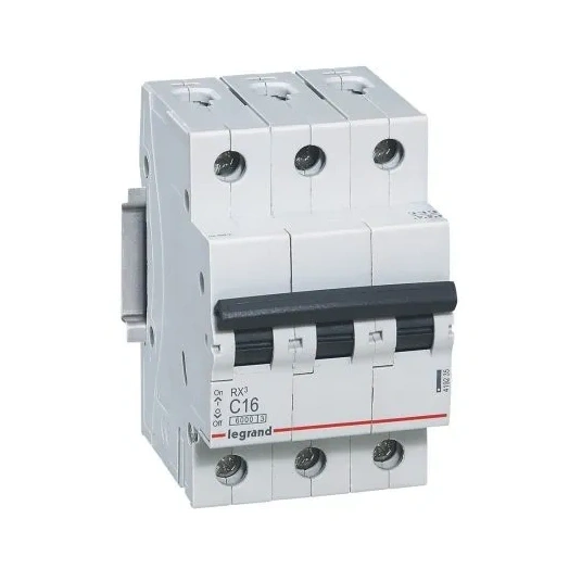 LEGRAND RX3 (419235) 3P.C16A 6KA KISMEGSZAKÍTÓ
