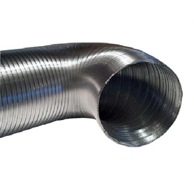 LÉGTECHNIKAI FLEXIBILIS CSŐ ALUMÍNIUM SEMIFLEX 127 MM 1FM ( ALUVENT, AF125-1)