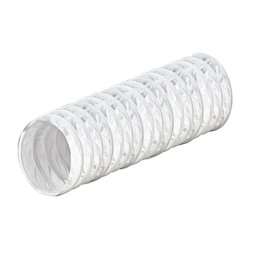 LÉGTECHNIKAI FLEXIBILIS CSŐ WHITE PVC (ALUFLEX SZERŰ) 150 MM 1FM AVENTA/KE150-10