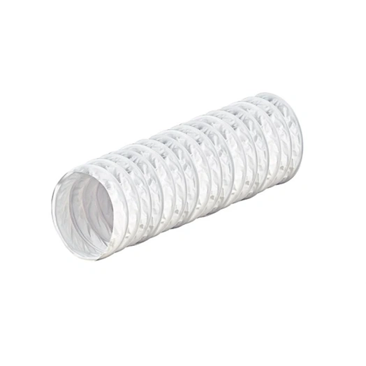LÉGTECHNIKAI FLEXIBILIS CSŐ WHITE PVC (ALUFLEX SZERŰ) KE125-10 127 MM 1FM