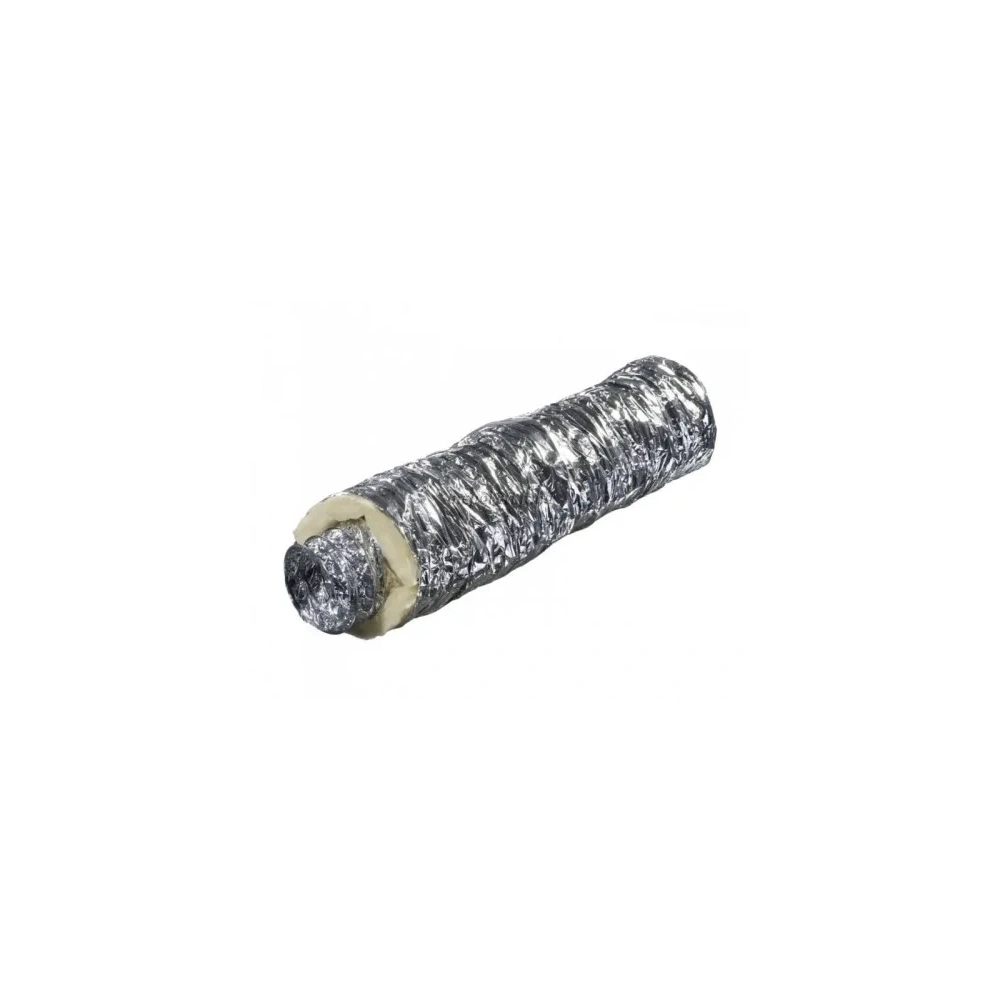 LÉGTECHNIKAI HŐ+HANGSZIGETELT FLEXIBILIS CSŐ ALU. SONOFLEX 102MM 10FM/DOBOZ