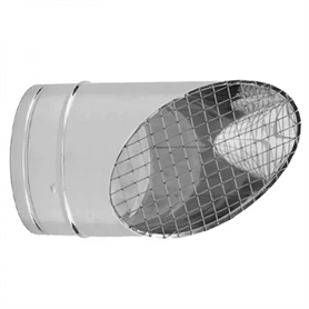 LÉGTECHNIKAI KIFÚVÓCSONK 45°-OS 355MM UT/AVE