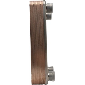 LEMEZES HŐCSERÉLŐ KIS ELLENÁLLÁSÚ,20LEMEZ,12,7M3/H,4X1",124X304X60MM FELÜLET:0,6M2