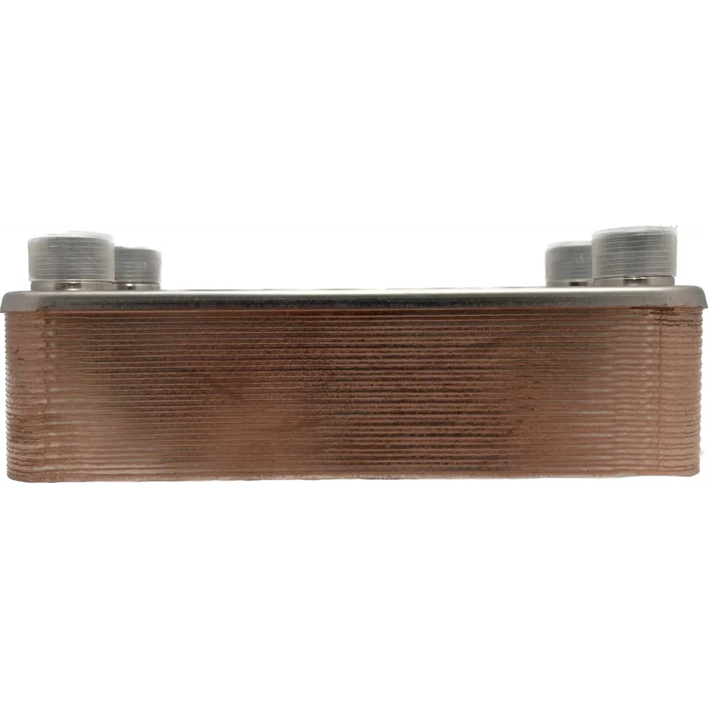 LEMEZES HŐCSERÉLŐ KIS ELLENÁLLÁSÚ,30LEMEZ,12,7M3/H,4X1",124X304X85MM FELÜLET:0,9M2 (BRH049)