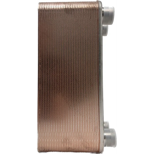 LEMEZES HŐCSERÉLŐ KIS ELLENÁLLÁSÚ,50LEMEZ,12,7M3/H,4X1",124X304X133MM FELÜLET:1,8M2