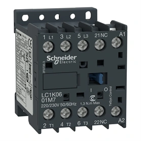 MÁGNESKAPCSOLÓ SCHNEIDER ELECTRIC TESYS LC1K1201D7 42V 5,5KW