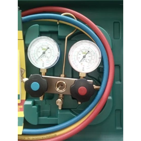 MANOMÉTER SZERVÍZ KÉSZLET REFCO BM2-3-DS-R32 3DB TÖMLŐVEL KOFFERBEN 4686947