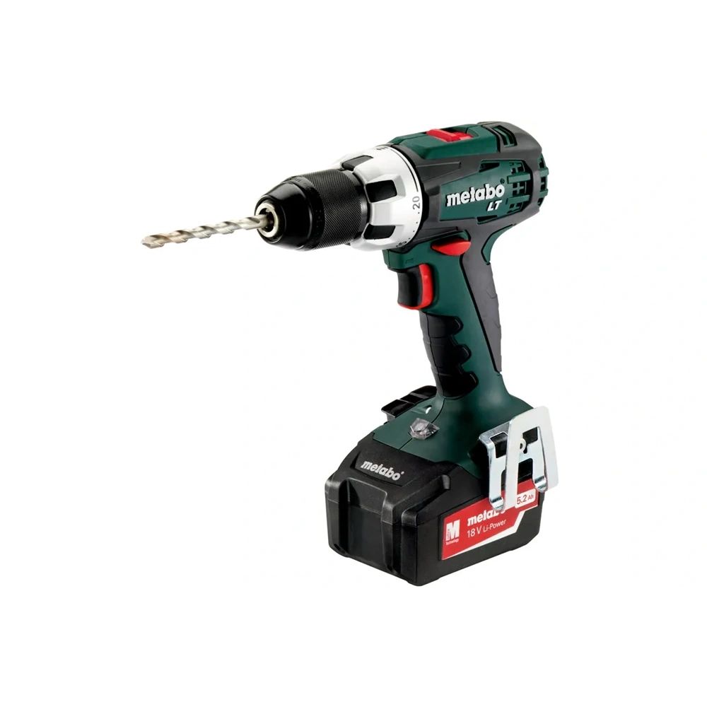 METABO AKKUS FÚRÓ-CSAVARBEHAJTÓ BS 18 LT (1X2,0 AH,1X5,2AH + TÖLTŐ) (602102970 C)