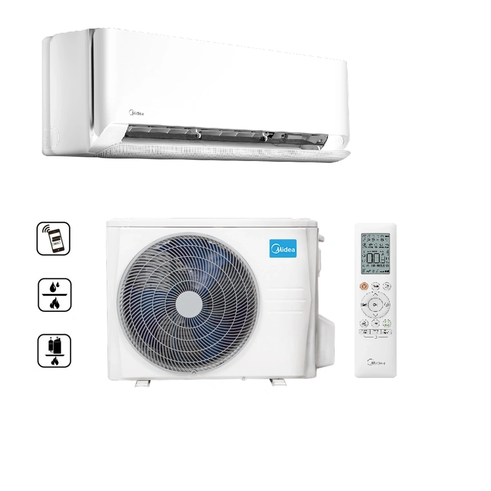 MIDEA BREEZELESS E MCB-12-SP ( CB1-12HRFN8-I / MX2H-12RD6 ) MONO OLDALFALI KLÍMA SZETT 3,5 KW