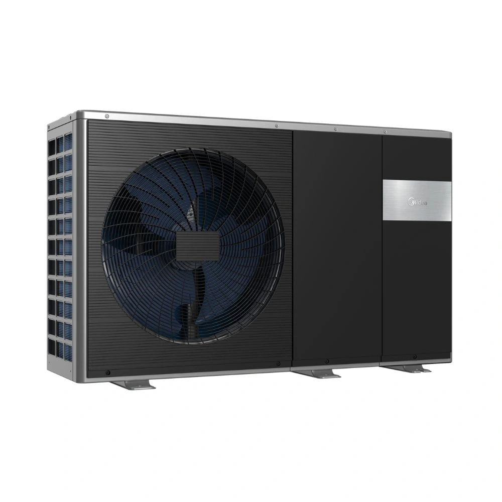 MIDEA MHC-V8W/D2N8-B2E30 MONOBLOKKOS M-THERMAL HŐSZIVATTYÚ (R32, 1 FÁZIS, FŰTŐBETÉT 3 KW, FEKETE) 8 KW