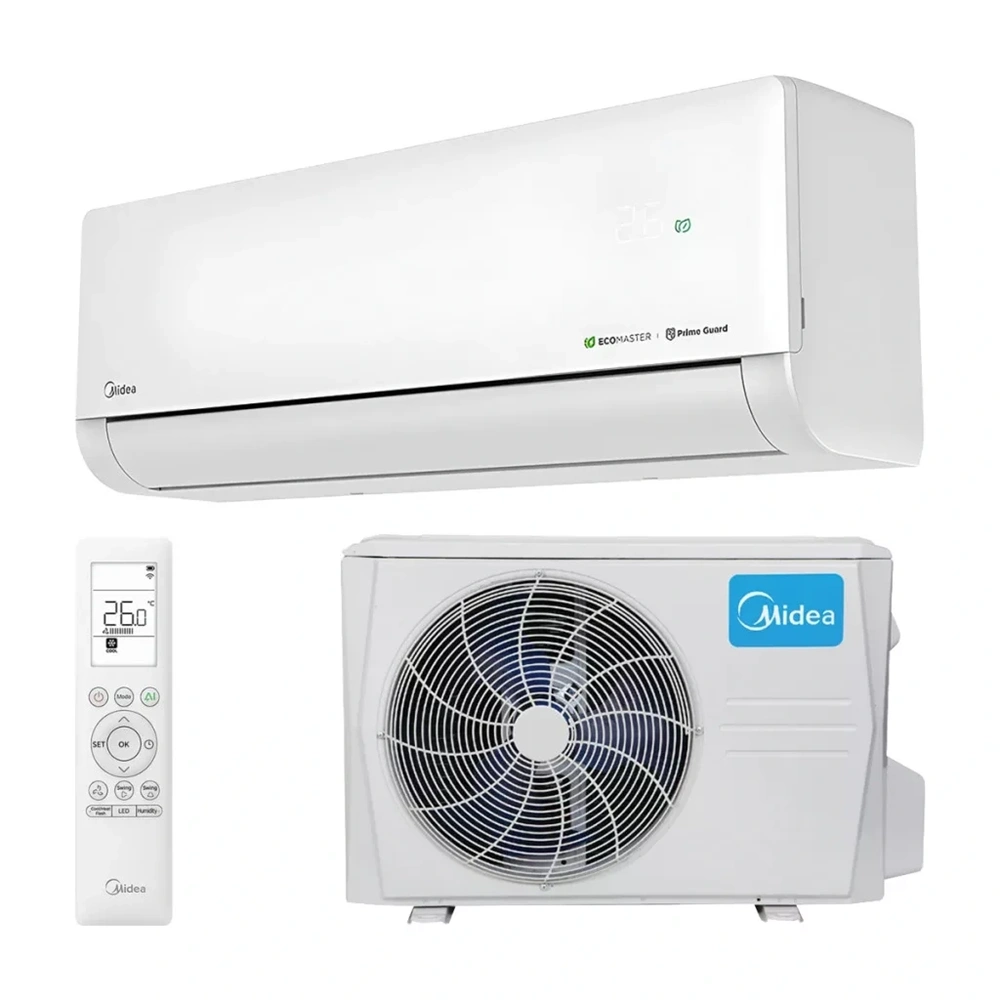 MIDEA SOLSTICE SOL-12-SP (EZ-12RD6-I / EZ-12RD6H-O) KLÍMA MONO OLDALFALI SZETT 3,5 KW