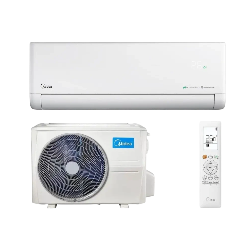MIDEA SOLUNAR LUN-12-SP KLÍMA MONO OLDALFALI SZETT 3,5kW