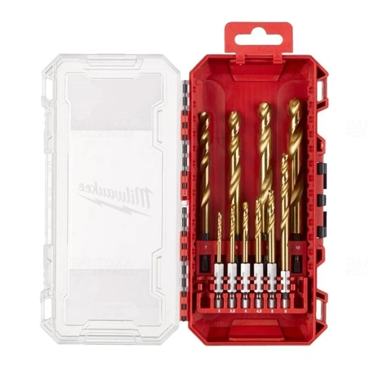 MILWAUKEE FÉMFÚRÓSZÁR HSS-G TIN 3-10MM (10DB/KÉSZLET) (4932493865)