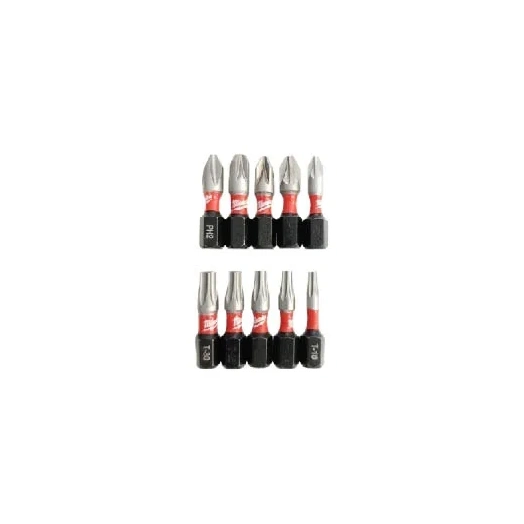 MILWAUKEE SAROKCSAVAROZÓ ADAPTER BITEKKEL 11 RÉSZES (4932471274)