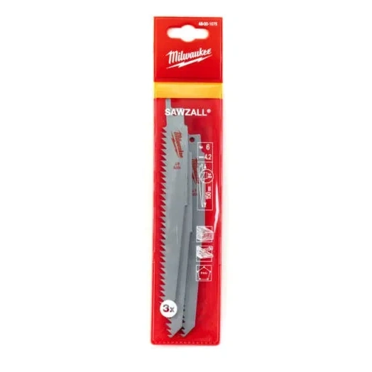 MILWAUKEE SZABLYAFŰRÉSZLAPOK 150/4,2 MM HCS 3 DB (48001075)