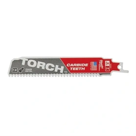 MILWAUKEE SZABLYAFŰRÉSZLAP TORCH FÉMHEZ, CARBIDE BONTÓ 150 MM (48005201)