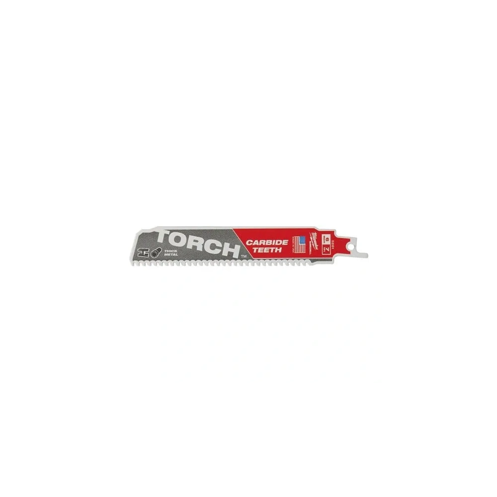 MILWAUKEE SZABLYAFŰRÉSZLAP TORCH FÉMHEZ, CARBIDE BONTÓ 150 MM (48005201)