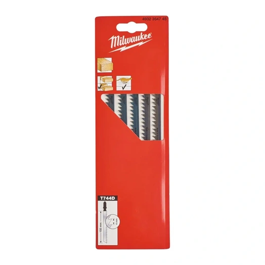 MILWAUKEE SZÚRÓFŰRÉSZLAP 155/4MM (FÁHOZ ÉS MŰANYAGHOZ) - 5 DB (4932354745)