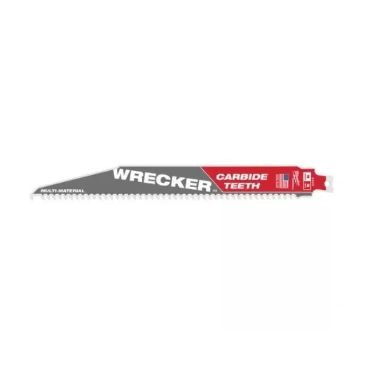 MILWAUKEE TÖBBFUNKCIÓS FŰRÉSZLAP, NAGY TELJESÍTMÉNYŰ WRECKER KARBIDFOGAS, 230MM (48005242)