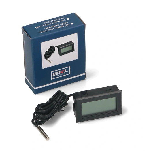 MINI LCD DIGITÁLIS HŐMÉRŐ FEKETE -50°C+110°C (TPM-10) (THE001UN)