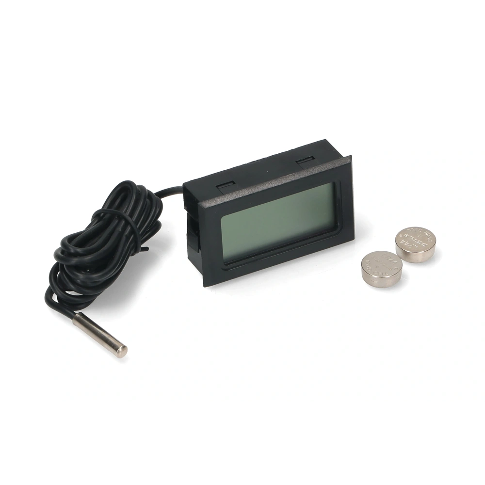 MINI LCD DIGITÁLIS HŐMÉRŐ FEKETE -50°C+110°C (TPM-10) (THE001UN)