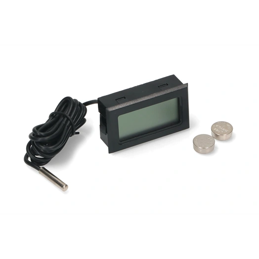 MINI LCD DIGITÁLIS HŐMÉRŐ FEKETE -50°C+110°C (TPM-10) (THE001UN)