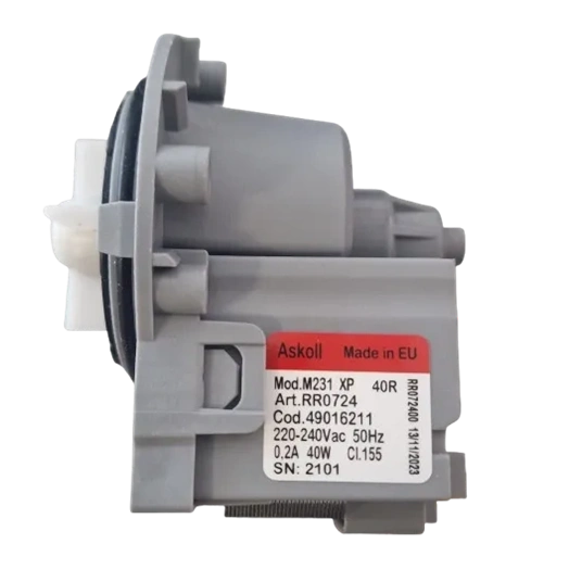 MOSÓGÉP SZIVATTYÚ UNIVERZÁLIS ASKOLL M224 XP ( M231, 332 ) 30 W