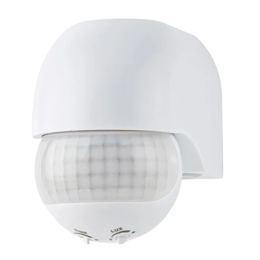MOZGÁSÉRZÉKELŐ OLDALFALI BILLENTHETŐ-FORGATHATÓ FEHÉR 180° 1200W (NEDIS PIROO22WT)