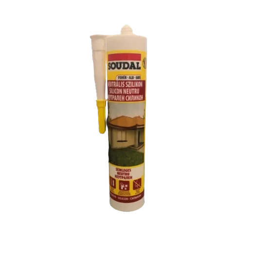 NEUTRÁLIS SZILIKON PASZTA SOUDAL FEHÉR 280 ML (103246)