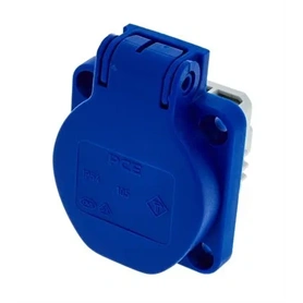 PCEL105-OB 2+F BEÉPÍTHETŐ 230V 16A IP54 BLUE DUGALJ