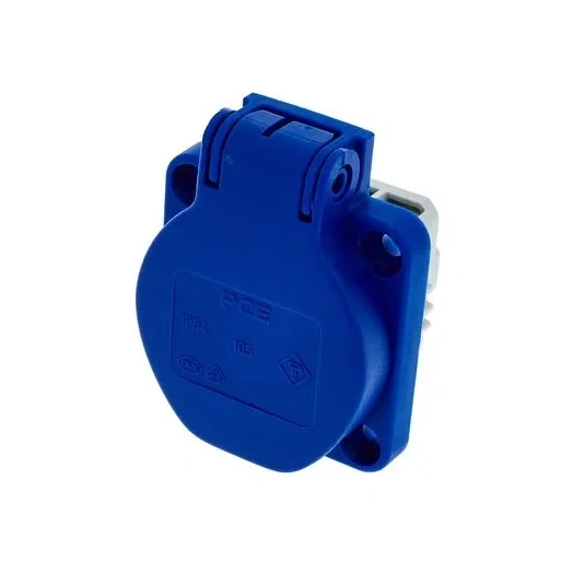 PCEL105-OB 2+F BEÉPÍTHETŐ 230V 16A IP54 BLUE DUGALJ