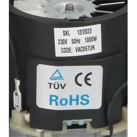 PORSZÍVÓ/TAKARÍTÓGÉP MOTOR 1000 W (DUPLA SZÉLKEREKES) YB60 220 V (002) (VAC057UN)