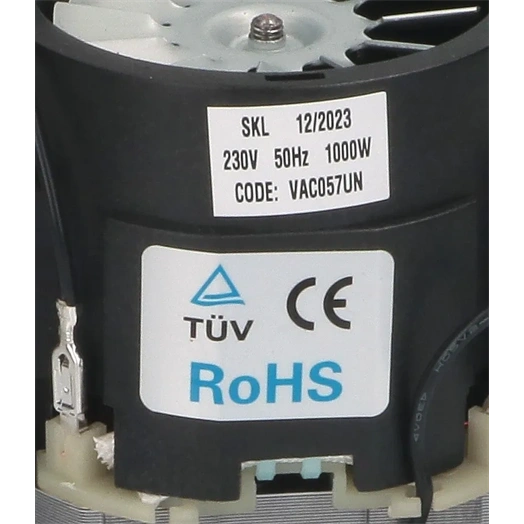 PORSZÍVÓ/TAKARÍTÓGÉP MOTOR 1000 W (DUPLA SZÉLKEREKES) YB60 220 V (002) (VAC057UN)
