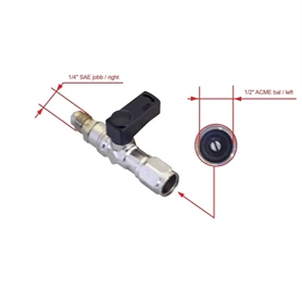 R32 1/2"ACME BALOS- 1/4SAE JOBBOS CSAP