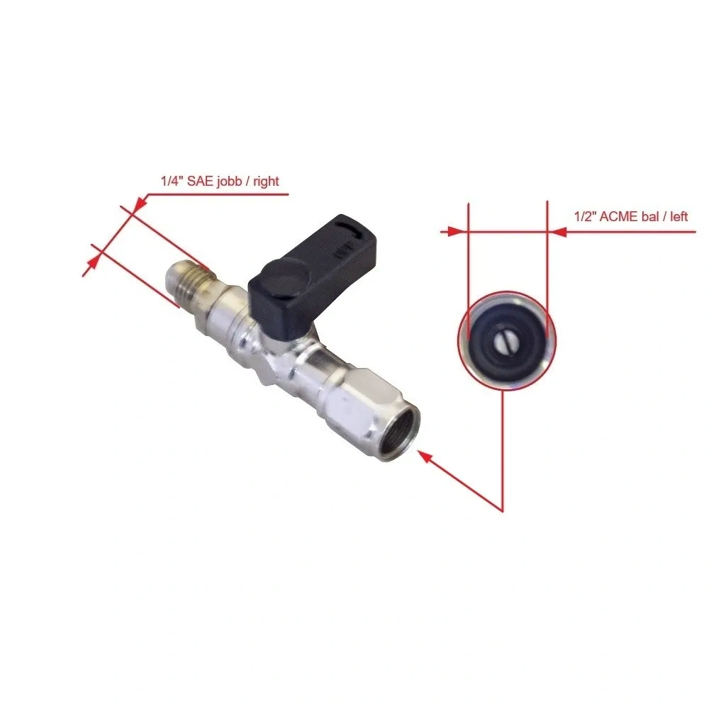 R32 1/2"ACME BALOS- 1/4SAE JOBBOS CSAP