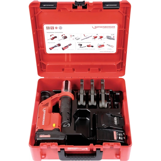 ROTHENBERGER ELEKTROHIDRAULIKUS PRÉSGÉP ROMAX COMPACT TT 18V LI-ION M18-22-28 (AKKU+TÖLTŐ) (1000003897)
