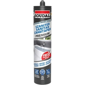 SZANITER NEUTRÁLIS SZILIKON PASZTA SOUDAL PREMIUM TRANSZPARENS 280 ML (172748)