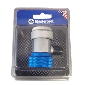 SZERVÍZCSATLAKOZÓ R134A KÉK 1/4" - 13mm KÜLSŐ MENET