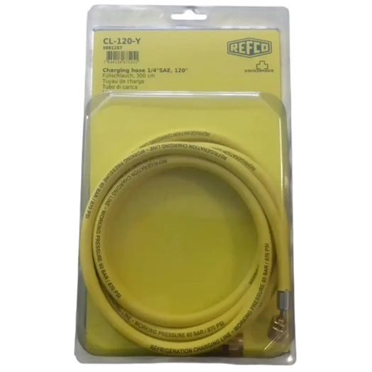 SZERVÍZTÖMLŐ REFCO CL-144-Y 365 CM 1/4* SAE (SÁRGA) 9881266
