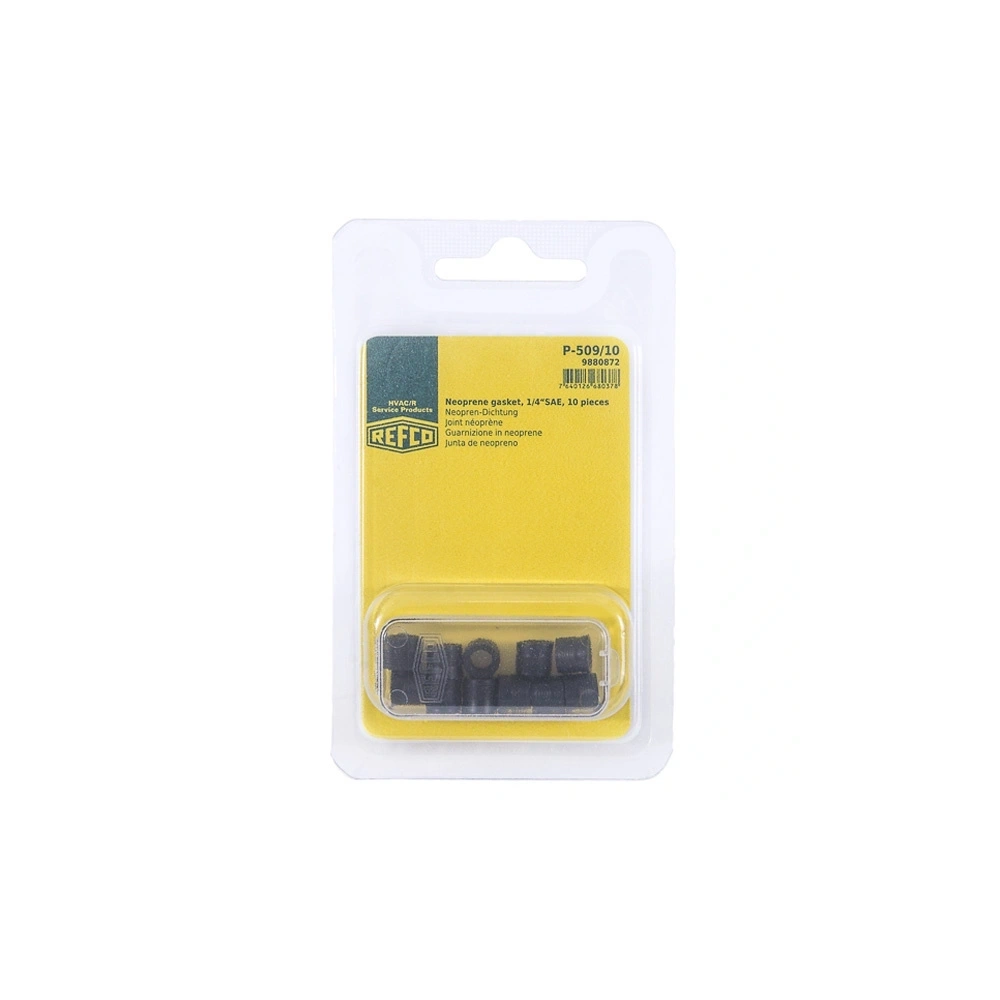 SZERVÍZTÖMLŐ TÖMÍTÉS REFCO P-509/10 FEKETE ( 10DB/CSOMAG ) (9880872)
