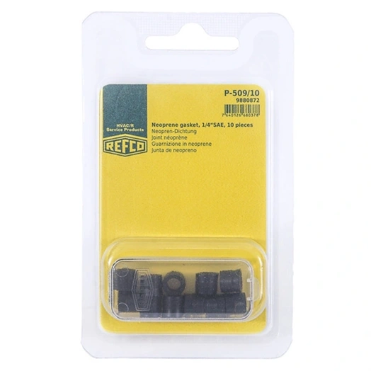 SZERVÍZTÖMLŐ TÖMÍTÉS REFCO P-509/10 FEKETE ( 10DB/CSOMAG ) (9880872)