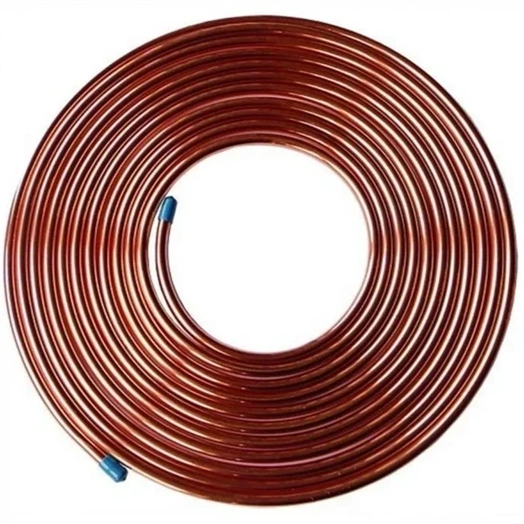 SZIGETELETLEN LÁGY RÉZCSŐ 1/2"X1MM (VEGYTISZTA)(25FM/TEKERCS)