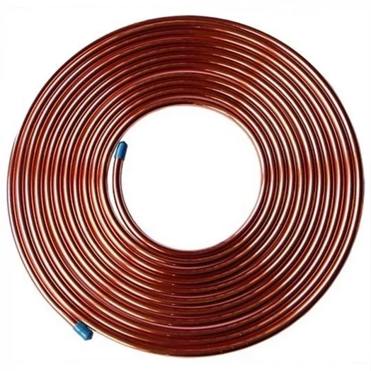 SZIGETELETLEN LÁGY RÉZCSŐ 6X1MM (VEGYTISZTA) 25FM/TEKERCS