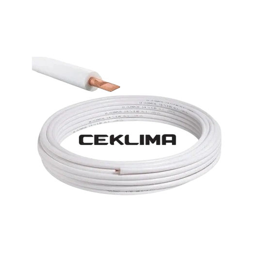 SZIGETELT LÁGY RÉZCSŐ 3/8"X1MM (25FM/TEKERCS ) 6MM-ES SZIGETELÉS (VEGYTISZTA) CEKLIMA
